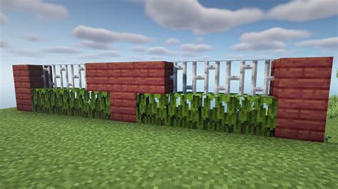 Stone Fence Minecraft