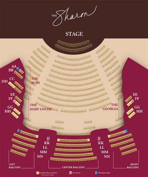 The Sharon | Seating at The Villages Sharon L. Morse Performing Arts Center