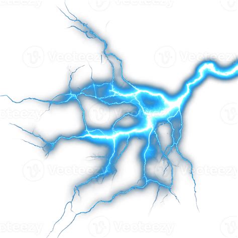 illustration of lightning strike. lightning bolt close up. thunder storm background. . 21779050 PNG