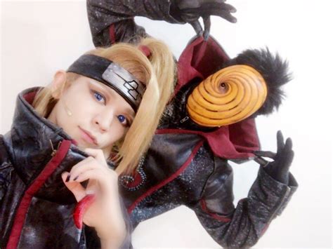 Deidara x Tobi | Naruto cosplay, Cosplay anime, Naruto cosplays