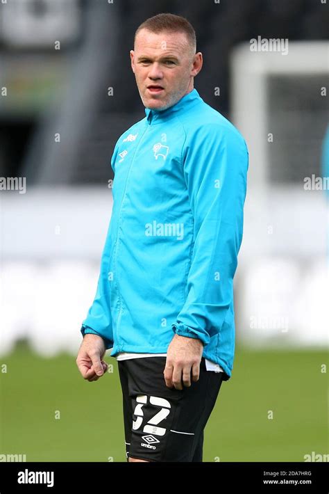 Derby County's Wayne Rooney Stock Photo - Alamy