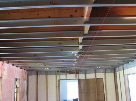 Leveling a Ceiling with Metal Framing