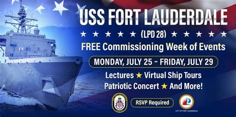 USS Fort Lauderdale (LPD 28) Commissioning Week Events