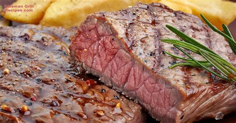 Easy Sirloin Steak - Foreman Grill Recipes