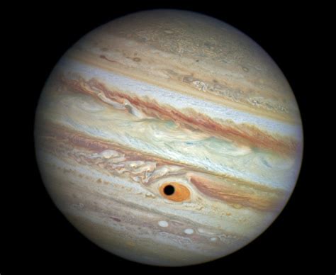 Nasa catches Jupiter looking at Hubble telescope though giant cyclop's ...