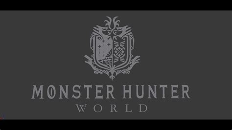 ArtStation - Process of Design - Monster Hunter World Logo | 3D Model