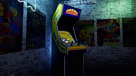 Arcade game room by tfive3 on DeviantArt