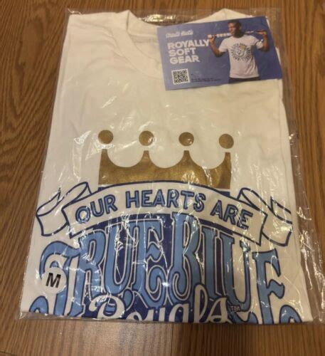 KC Royals SGA Our Hearts Are True Blue Charlie Hustle T-Shirt 5/17/24 Size M | eBay