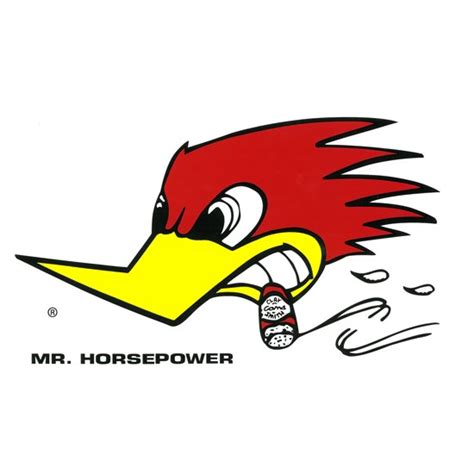 Mr. Horsepower Large Decal