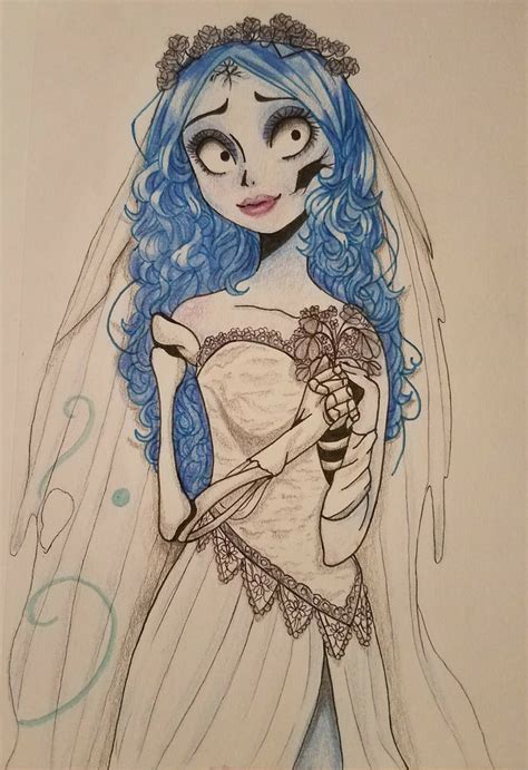 Corpse bride Emily fanart by Cosmicowl27 on DeviantArt