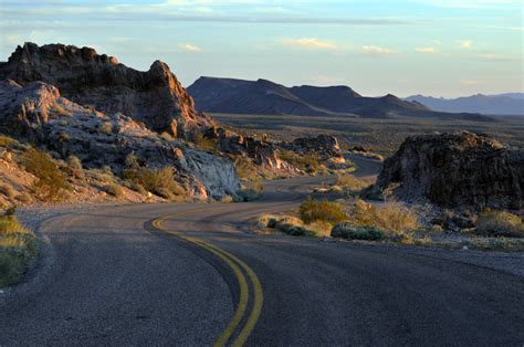 Winding Desert Highway Free Stock Photo - Public Domain Pictures