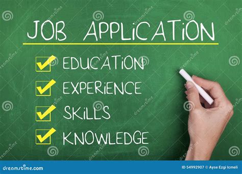 Job Application Employment Recruitment Concept Immagine Stock - Immagine di ritrovamento ...