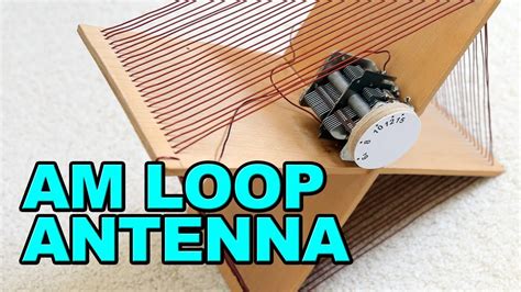 AM Loop Antenna - Very Effective - DIY - YouTube