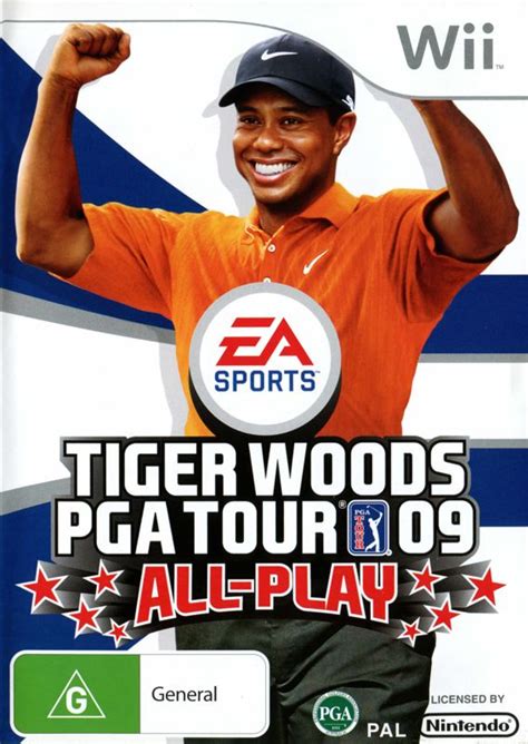 Tiger Woods PGA Tour 09 (2008) box cover art - MobyGames