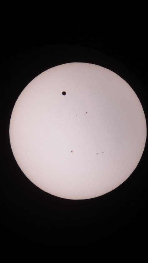 Venus Sunspot transit | Nick Johonie - Sky & Telescope - Sky & Telescope