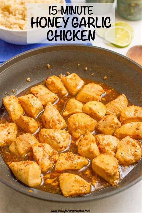 15-Minute Honey Garlic Chicken - Family Food on the Table