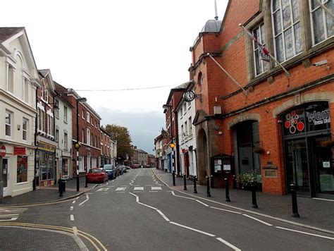 West along Wem High Street © Jaggery :: Geograph Britain and Ireland