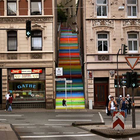 Awesome Stairs Street Art Colorful Around The World – AesthesiaMag