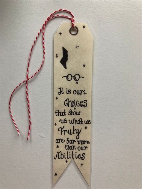 Harry Potter bookmark Quote bookmark Harry Potter items and | Etsy | Harry potter bookmark ...