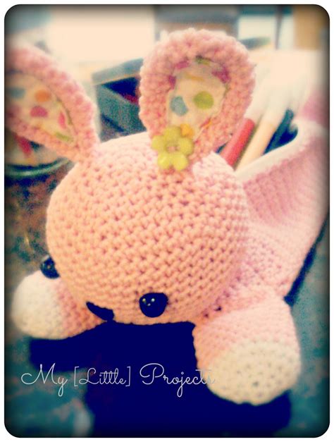 My Little Projects: {Back To School} Bunny Pencil Case