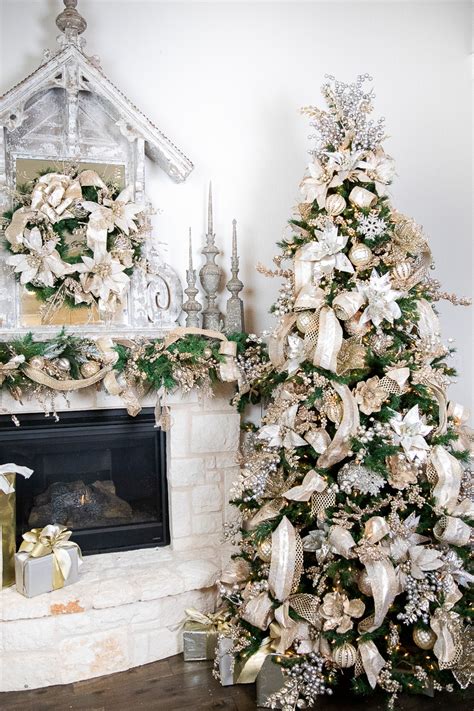 Gorgeous Gold and Silver Christmas Tree Alternatives - Decorator's ...