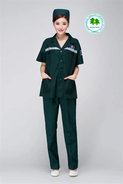 Free Shipping OEM emergency clothing hospital uniforms uniforme medico hot selling-in Nurse ...