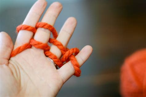 Finger Knitting How-to - Flax & Twine