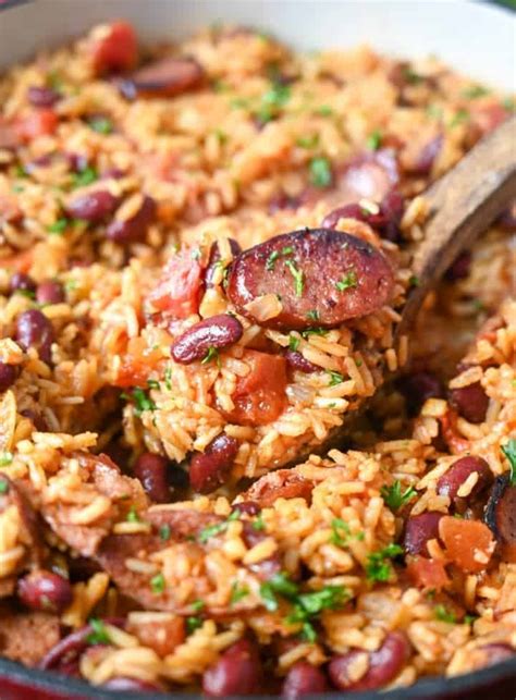 One Pot Cajun Rice and Beans - Butter Your Biscuit