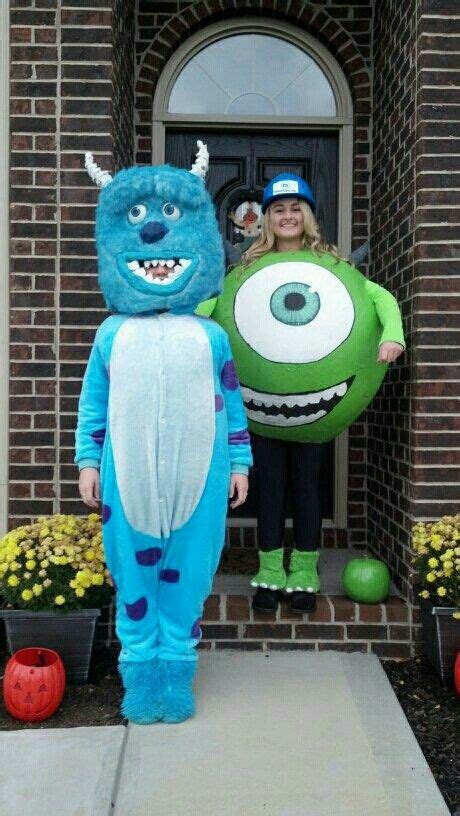 Mike Wazowski and Sully Halloween costume Diy | Sully halloween costume, Mike wazowski costume ...