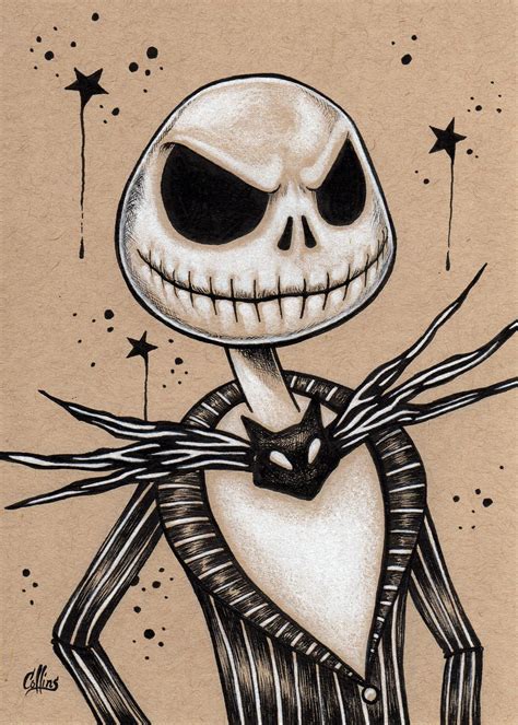 Jack Skellington Nightmare Before Christmas Fine Art Wall | Etsy