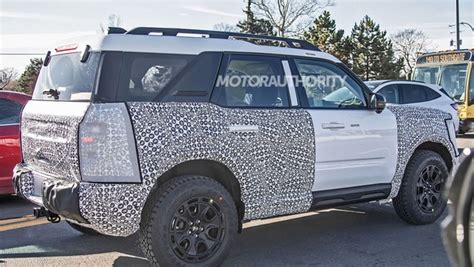 2025 Ford Bronco Sport spied with updates, extra capability