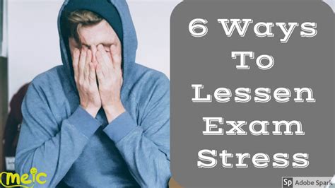 6 Ways To Lessen Exam Stress - Home - Meic