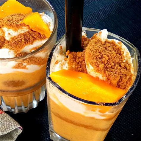 MANGO GRAHAM SHAKE | Mango graham, Food processor recipes, Food