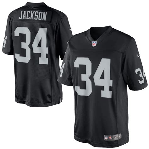 Bo Jackson Oakland Raiders Nike Retired Player Limited Jersey - Black