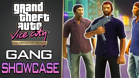 Gangs Showcase | GTA Vice City : Definitive Edition - YouTube