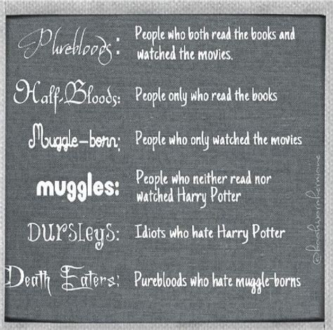 I'm a pure blood | Harry Potter | Pinterest