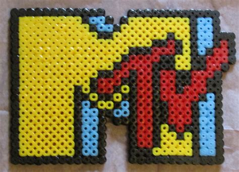 MTV Hama Bead Patterns | Diy perler bead crafts, Perler bead templates ...