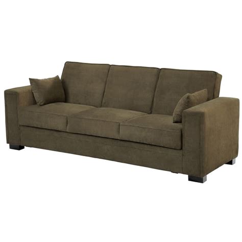 Serta Sabrina Pewter Convertible Sleeper Sofa - Free Shipping Today - Overstock.com - 16095112