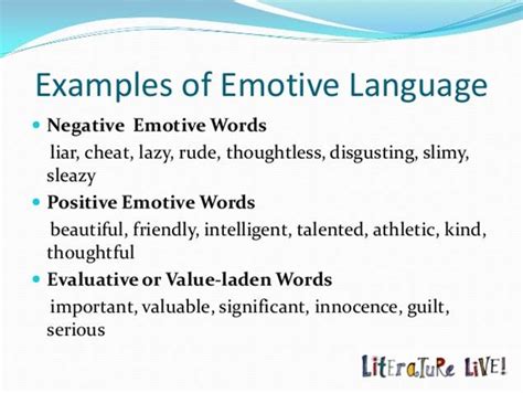 Emotive Language - TED IELTS