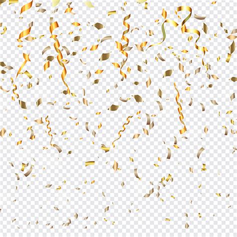 Gold Confetti Vector Art, Icons, and Graphics for Free Download