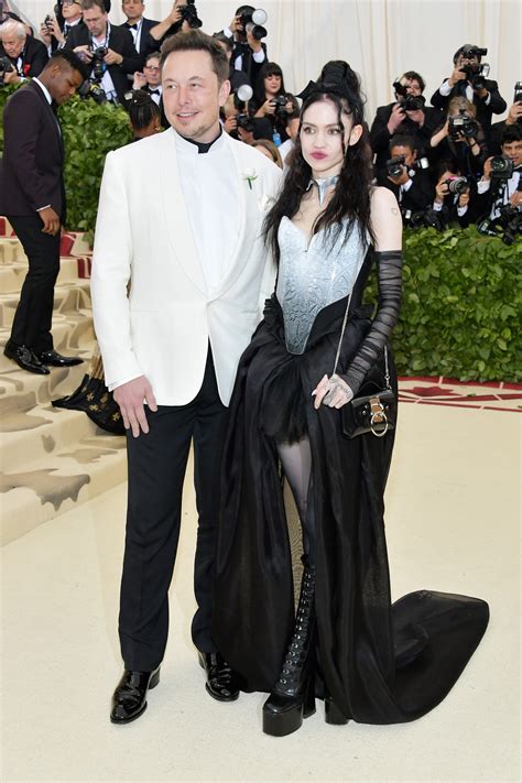 Elon Musk is dating musician Grimes, see photos from the Met Gala ...