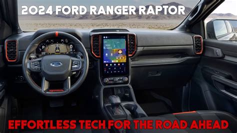 2024 Ford Ranger Raptor Interior Review - YouTube