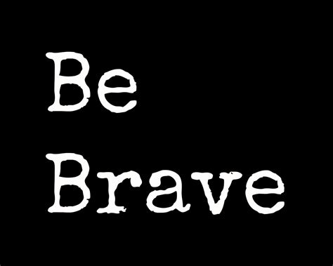 CJO Photo: Printable Word Art 8x10: Be Brave