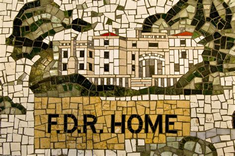 Floor Tile Mosaic, FDR Museum | Detail of a large floor mosa… | Flickr