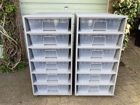 Snake Racks (New and unused) 55l tubs | Reptile Forums