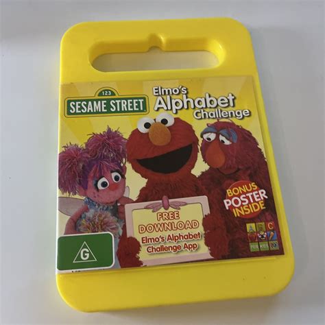 Sesame Street - Elmo's Alphabet Challenge (DVD, 2012) Region 4 – Retro Unit