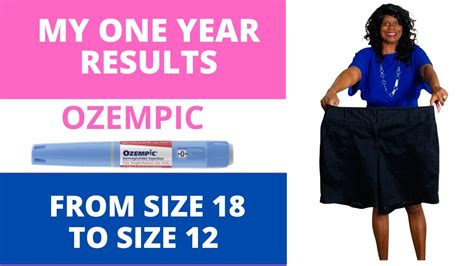 My #Ozempic 1 Year Results Update - Size 18 to Size 12 Weight Loss ...