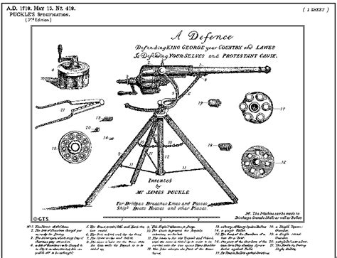 Firearms History, Technology & Development: The Puckle Gun