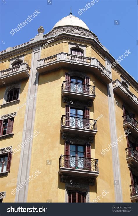 Traditional Catalonian Architecture Barcelona Stock Photo 13383808 - Shutterstock