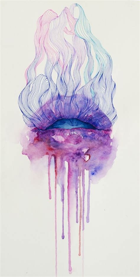 Watercolor lips | Art/Sculpture/Illustration | Pinterest | More Watercolor, Lips and Drawings ideas